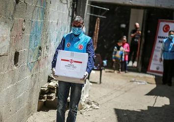Türkiye'den Gazze Şeridi'ne yardım paketi