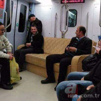 İstanbul metrosunda akılalmaz görüntüler! Öyle bir şey yaptı ki... Sosyal medyayı salladı 8