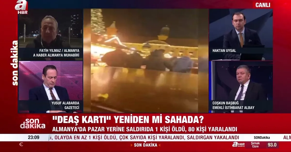 Almanya’da araçla pazar yerine saldırı! DEAŞ Kartı yeniden mi sahada?