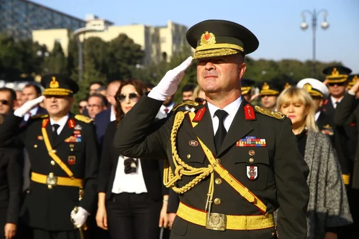 Azerbaycan’da 29 Ekim Cumhuriyet Bayramı töreni