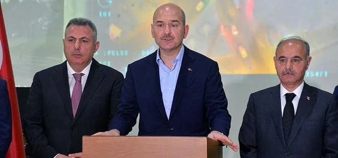 Adana’da ’Kökünü Kurutma Operasyonu’ İçişleri Bakanı Süleyman Soylu canlı yayında duyurdu