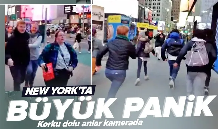 Son dakika: New York’un ünlü Times Meydanı’ndaki patlama sesi korkuttu! İnsanların panik anları kamerada
