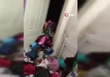 Tekirdağ Çorlu'da çöp ev isyanı