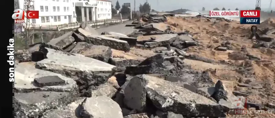 Mahallenin tam ortasında DEV ÇUKUR ve iki MAĞARA oluştu! İşte DEPREMİN dehşete düşüren ETKİSİ 24