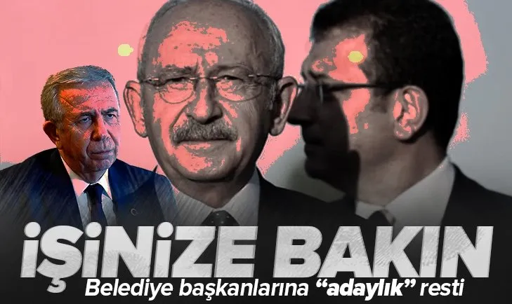CHP lideri Kemal Kılıçdaroğlu’ndan Ekrem İmamoğlu ve Mansur Yavaş’a adaylık göndermesi! Belediye başkanları işlerine bakmalı