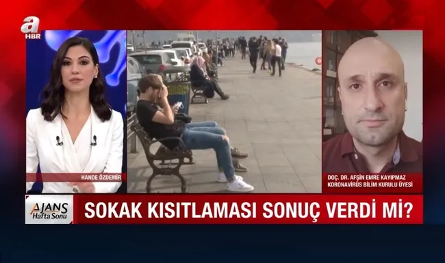 Son dakika: Kısıtlamalar sonuç verdi mi? Bilim Kurulu Üyesi Doç. Dr. Afşin Emre Kayıpmaz A Haber'de açıkladı - 1