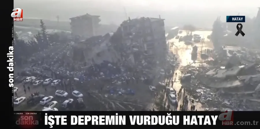 A Haber drone kamerasından DEPREM bölgesi! Facianın boyutunu gözler önüne seren dehşet verici görüntüler 18