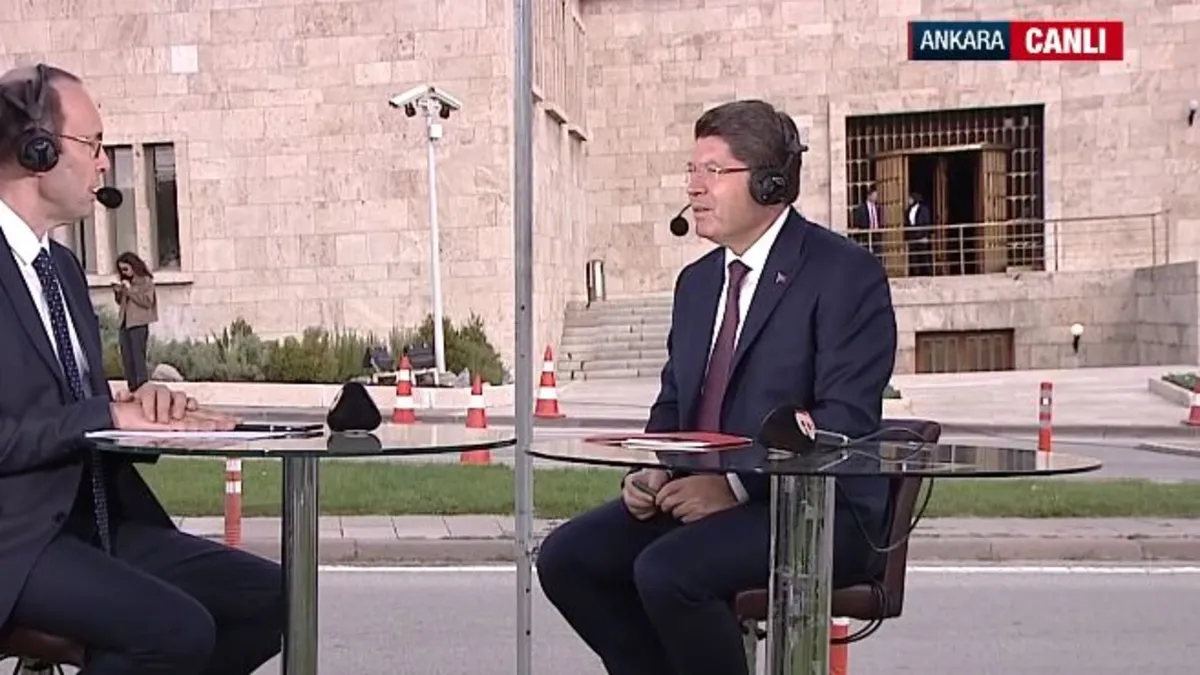 TBMM yeni yasama dönemi başlıyor! Adalet Bakanı Yılmaz Tunç A Haber’de