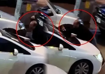 Adana'da trafikte dehşet! Ayrılmak isteyen sevgilisine kabusu yaşattı