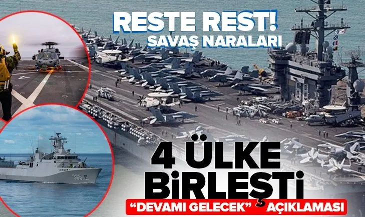 SON DAKİKA | BAE Bahreyn ABD ve İsrail’den ilk kez ortak deniz tatbikatı
