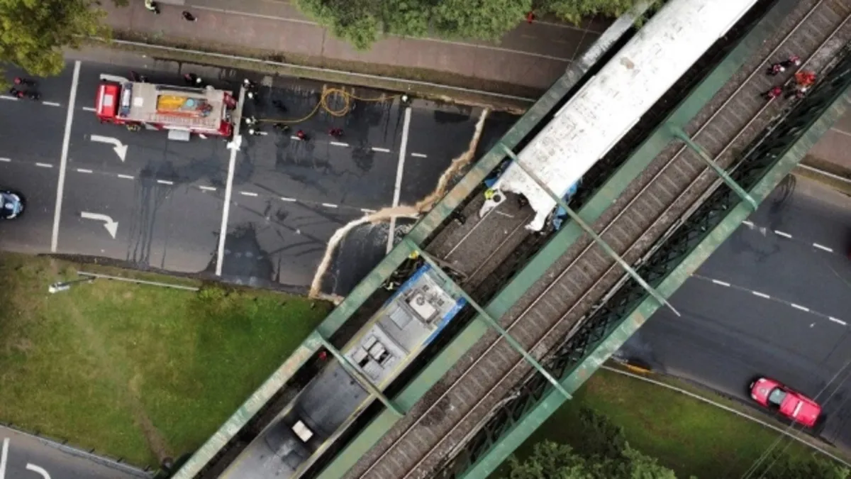 Arjantin'de iki tren çarpıştı: 60 kişi yaralandı
