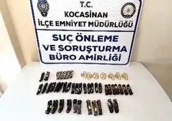 Kayseri’de yasaklı bıçak operasyonu! 74 sustalı, 5 kelebek bıçak ve 27 muşta ele geçirildi