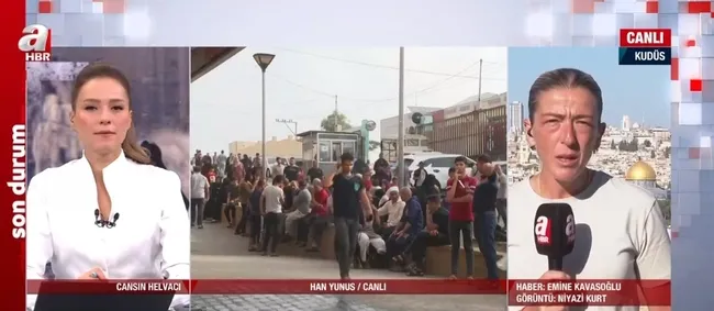 Gazze 19. güne yine katliamla uyandı! A Haber savaşın sıcak bölgelerinden canlı takipte