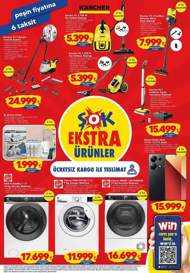 ŞOK 23 MART AKTÜEL ÜRÜNLER KATALOĞU! Bu hafta ŞOK’a Karcher temizlik ürünleri uygun fiyata geliyor - 2