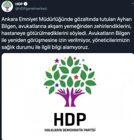 Ankara Emniyeti’nden HDP’nin iftiralarına cevap