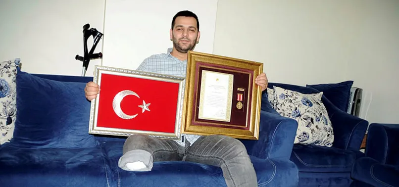 'Tek bacakla Afrin’e gider savaşırım'