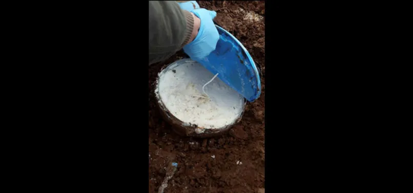Mardin'de 100 kiloluk bomba imha edildi
