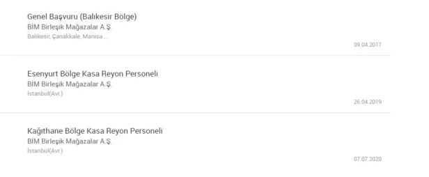 BİM şartsız personel alımı yapılacak! BİM hangi kadrolara alım yapacak? Kasiyer, kasap, reyon düzenleyici...