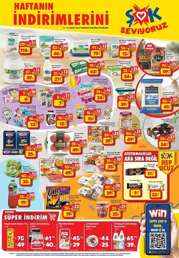 ŞOK neredeyse 10 bin TL daha ucuza iPhone 15 satıyor! 24 Nisan 2024 ŞOK aktüel kataloğunda hangi ürünler indirimde?