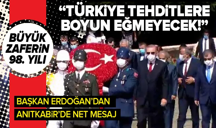 Törenlerin ilk adresi Anıtkabir!