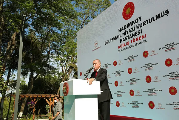 Son dakika: Başkan Erdoğan'dan Hadımköy Dr. İsmail Niyazi Kurtulmuş Hastanesi Açılış Töreni'nde önemli açıklamalar - 1