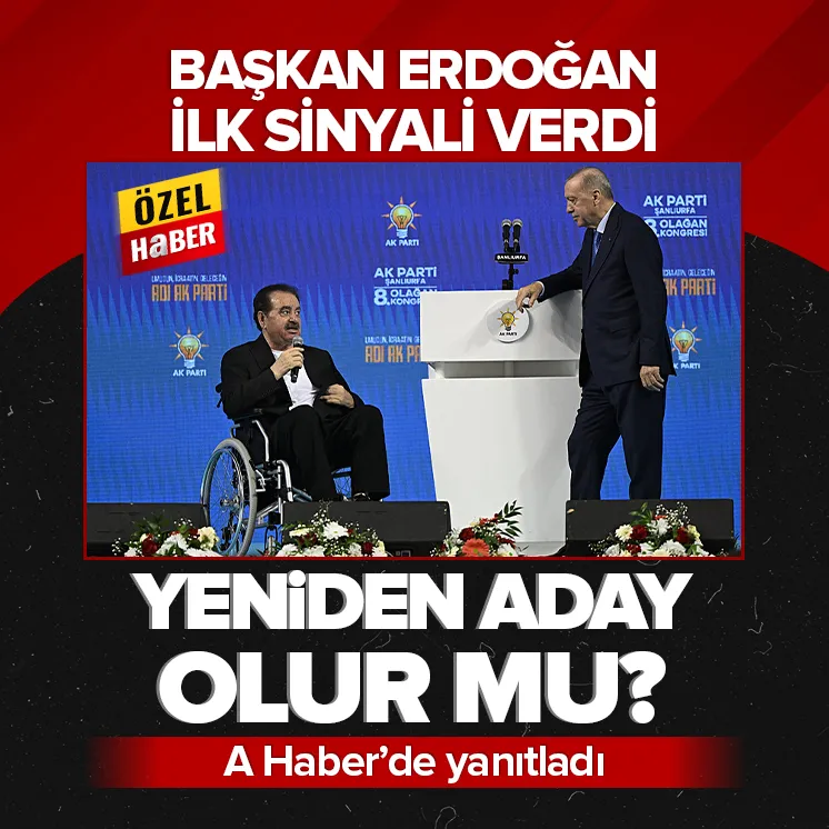 Erdoğan yeniden aday olur mu?