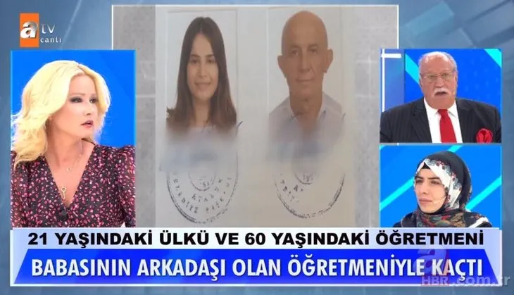 Müge Anlı canlı yayınında şoke eden sözler! 21 yaşındaki Ülkü Kübra 60 yaşındaki öğretmeniyle kaçtı