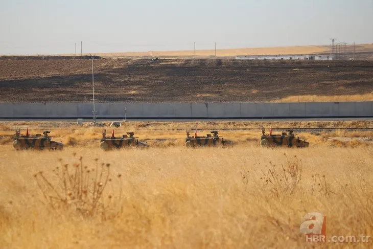 Türk ve ABD zırhlıları Fırat’ın doğusuna geçti! İşte ilk görüntüler...