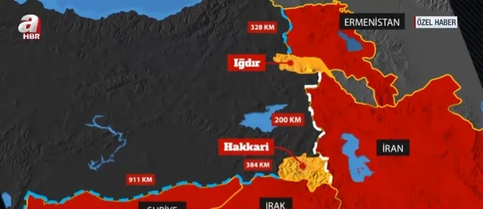 Türkiye’nin sınır güvenliği dünyaya örnek! Bin 160 KM duvar, 60 bin personel…