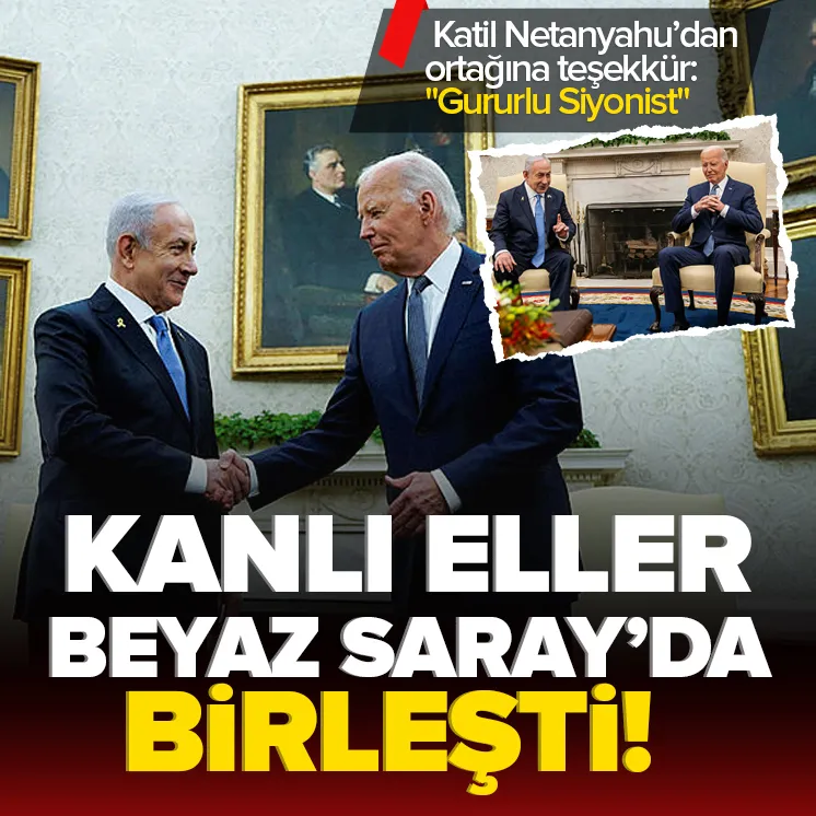 Netanyahu Beyaz Saray’da!