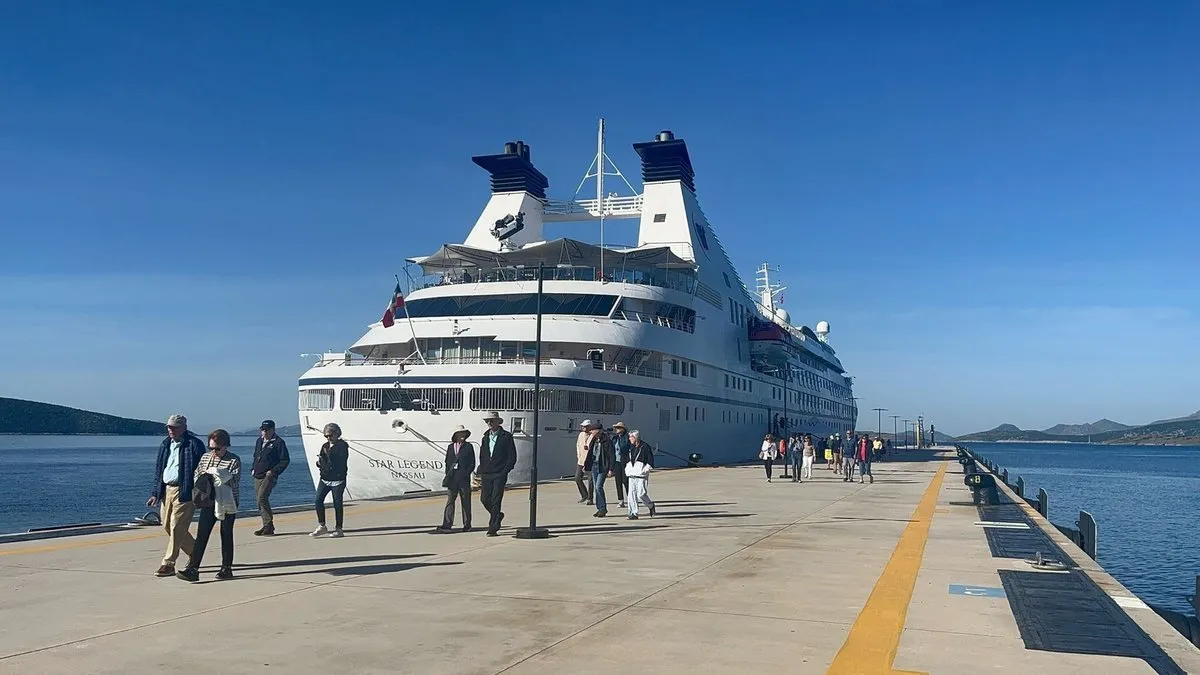 "Star Legend" Bodrum'a 286 yolcu geldi!
