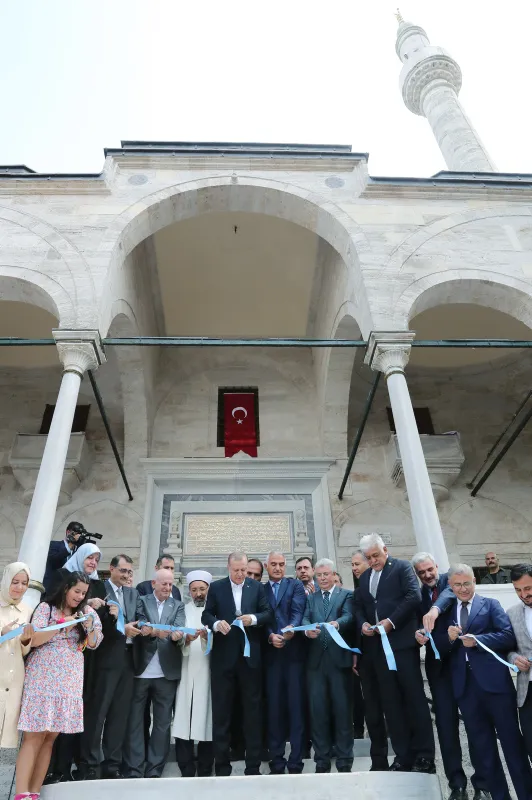 Başkan Recep Tayyip Erdoğan'dan Ayazma Camii'nin açılışında önemli açıklamalar - 3