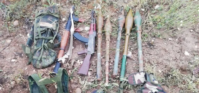 Son dakika: MSB: Barış Pınarı bölgesinde PKK-YPG'ye ait mühimmat ele geçirildi