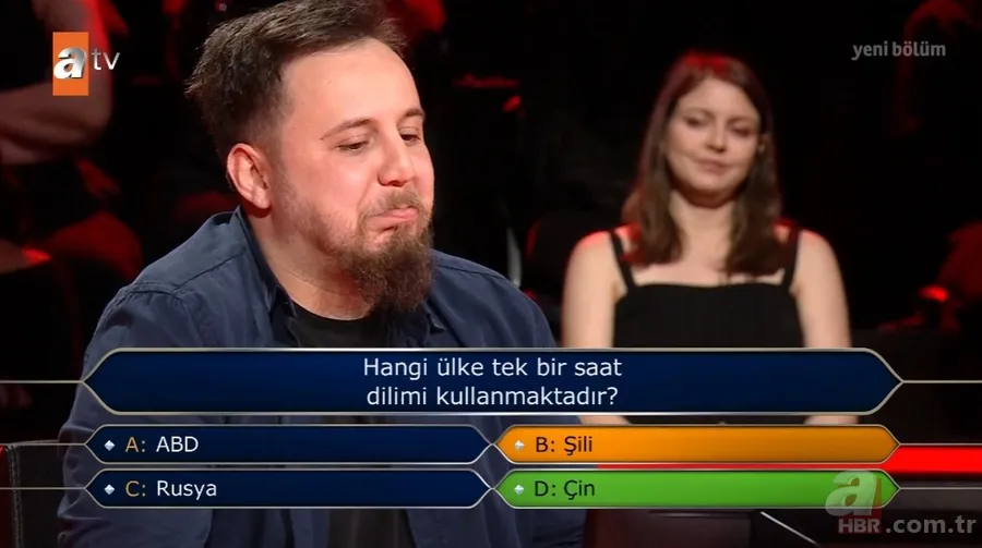 Milyoner'de 500 bin TL'lik soru ekrana kilitledi! Yaptığı ters köşeyle büyük riske girdi 7