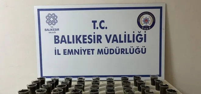 Erdek’te uyuşturucu operasyonu!