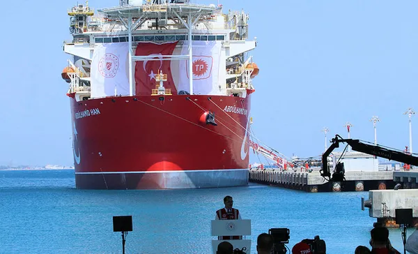 Son dakika: Abdülhamid Han Mavi Vatan’a uğurlandı! Başkan Erdoğan’dan önemli açıklamalar: Yeni sondaj rotamız Akdeniz