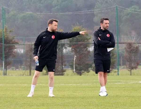 Ümit Milli Futbol Takımı günü çift antrenmanla tamamladı