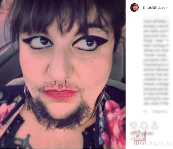 Sakallı kadın görenleri şaşırtıyor! Ölüm tehditleri... 12