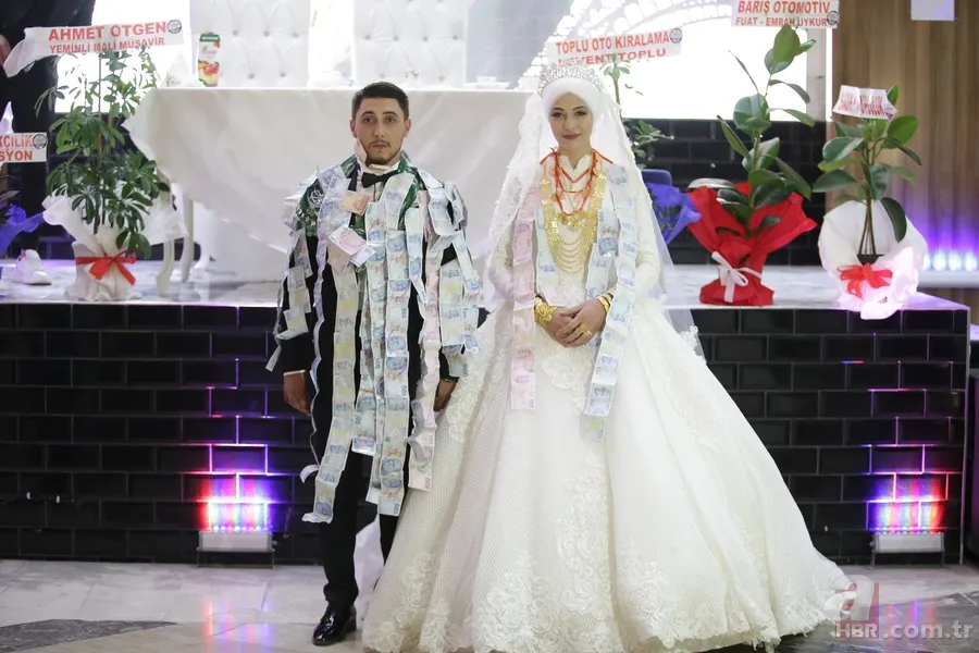 Bir aşiret düğünü klasiği: 40 dakikada dudak uçuklatan rakam! 3