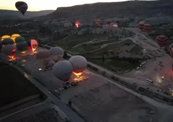 Kapadokya’da 5 ayda 185 bin kişi uçtu