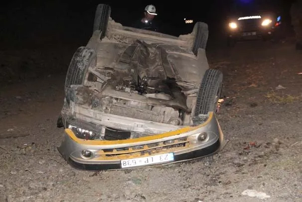 Elazığ’da trafik kazası: 1 ölü 3 yaralı