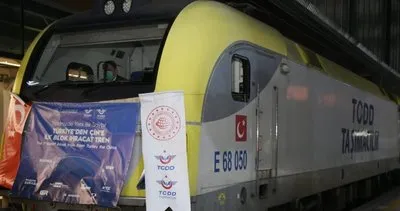 İstanbul'dan yola çıkan tren Çin'e ulaştı