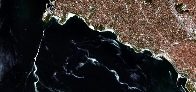 Marmara Denizi müsilaj belasından kurtuluyor! İşte uzaydan son kareler