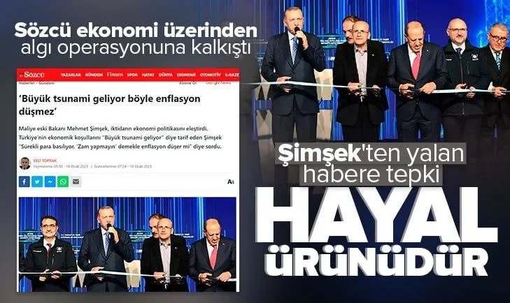 Sözcü’nün yalan haberine tepki