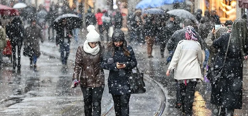 İstanbul için kuvvetli kar yağışı uyarısı
