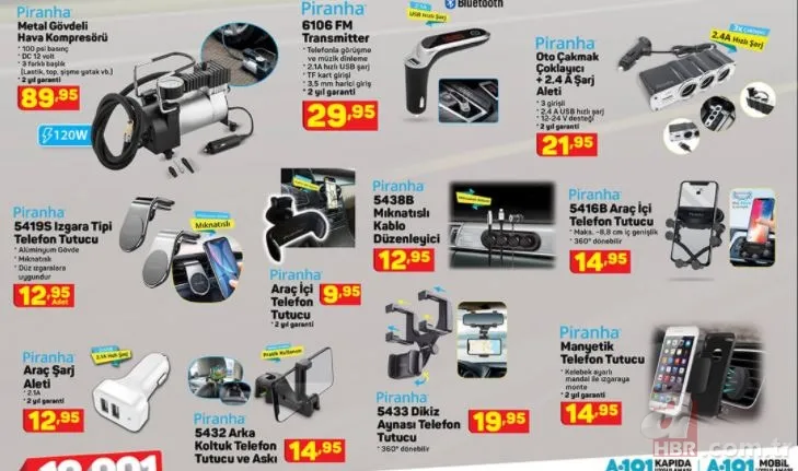%25 indirim! A101 1 Nisan 2021 aktüel ürünler kataloğu sürprizlerle dolu! Bu hafta A101'de neler var? 10