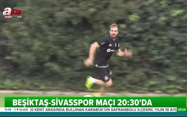 Beşiktaş Sivasspor maçına hazır