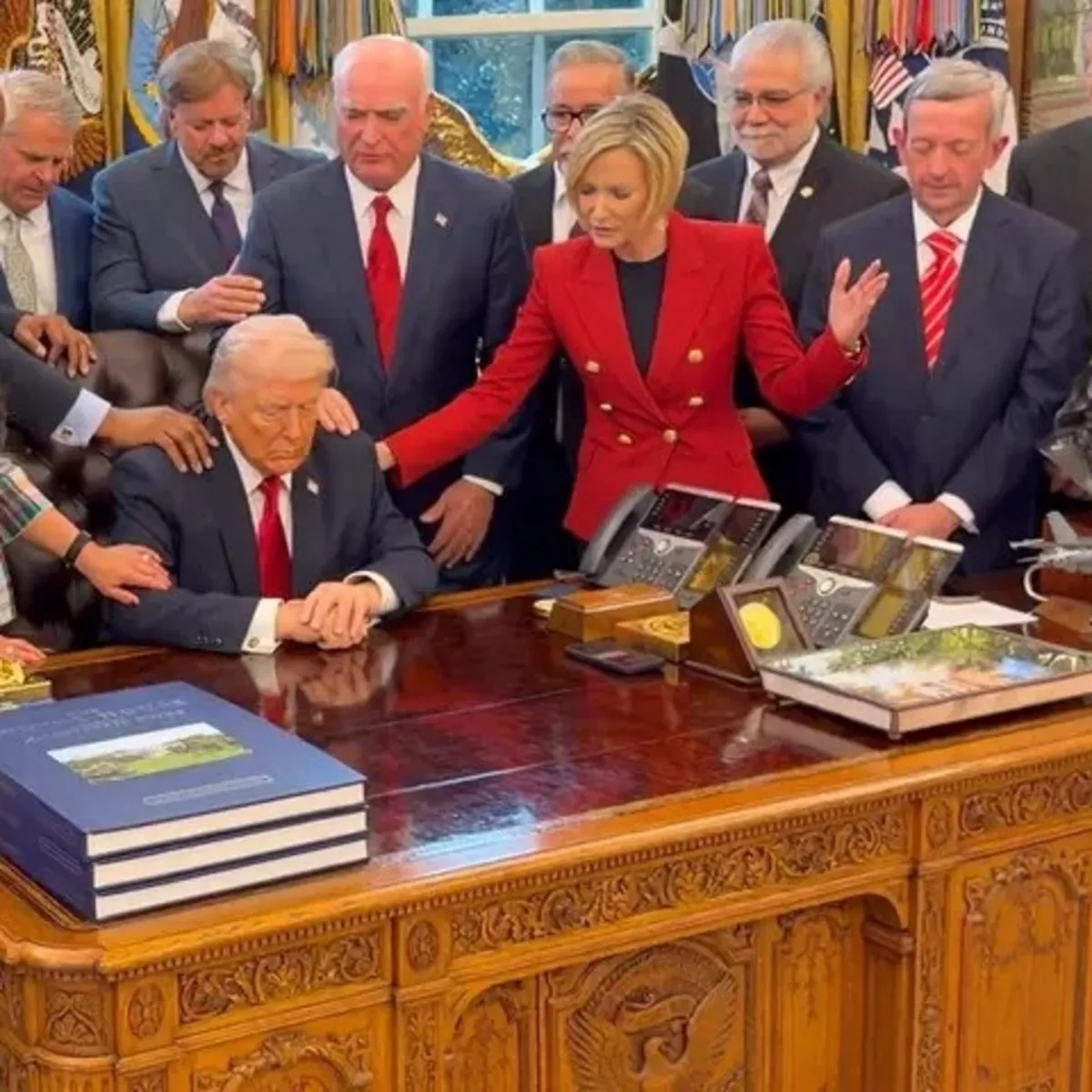 Oval Ofis’te sır ayin! Trump’ı kuşatan Evanjelist ve siyonist lobi deşifre oldu