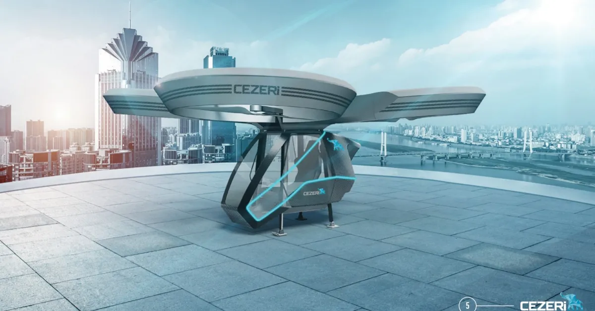 Türkiye'nin ilk milli uçan arabası CEZERİ geliyor! CEZERİ’nin özellikleri neler ve proje ne zaman hayata geçecek? | Video