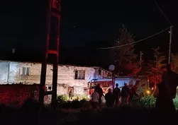 Ankara'da panik anlar: Boş evde yangın çıktı